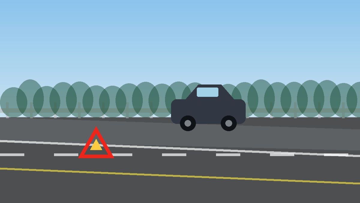 临沂道路故障安全等待现场图